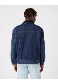 Wrangler - WRANGLER ANTIFIT SHERPA MĘSKA KURTKA JEANSOWA SHERPA JEANS MOON SHINE W441YNY13. Materiał: jeans #3