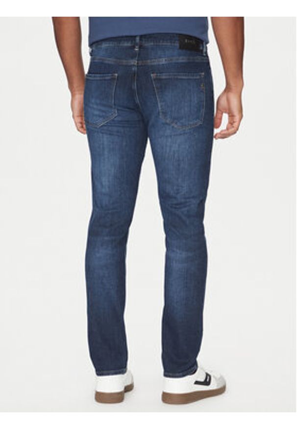 BOSS Jeansy H-Delaware 50537390 Granatowy Slim Fit. Kolor: niebieski