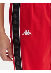 Kappa Szorty sportowe Banda Treadwellz 304KQ20 Czerwony Regular Fit. Kolor: czerwony. Materiał: syntetyk. Styl: sportowy #4