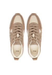 BOSS Sneakersy B Icon 50548288 Brązowy. Kolor: brązowy. Materiał: zamsz, skóra #5