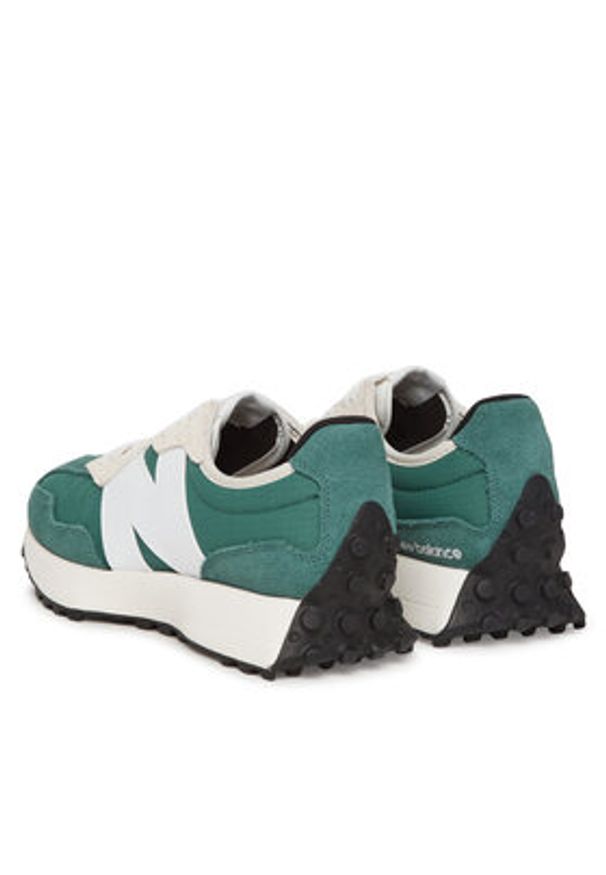 New Balance Sneakersy U327SBA Zielony. Kolor: zielony. Materiał: zamsz, skóra