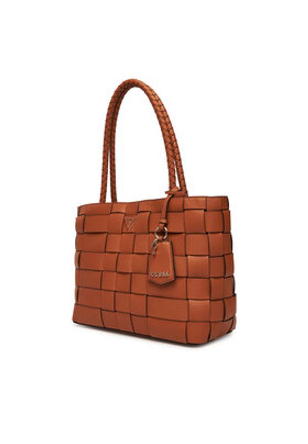 Guess Torebka 175743 Brązowy. Kolor: brązowy. Materiał: skórzane