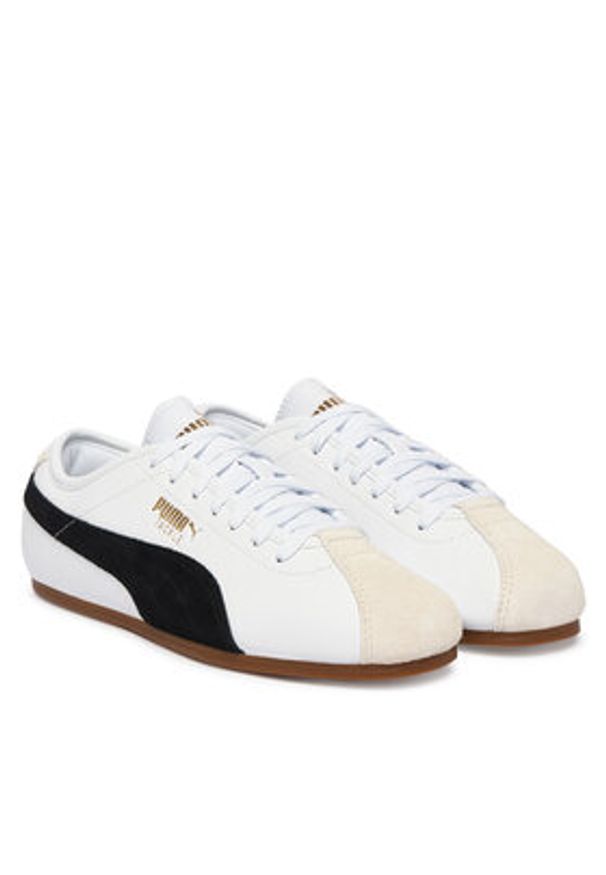 Puma Sneakersy Tackle OG 404458 01 Biały. Kolor: biały. Materiał: skóra