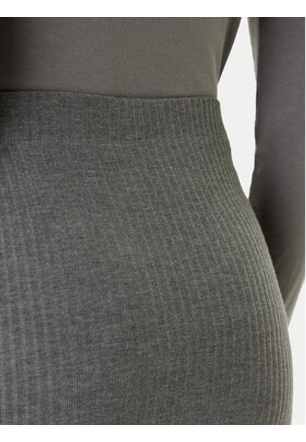only - ONLY Spódnica ołówkowa Emma 15233600 Szary Slim Fit. Kolor: szary. Materiał: syntetyk
