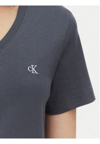 Calvin Klein Jeans T-Shirt Archive LV047B205G Szary ciemny Regular Fit. Kolor: szary. Materiał: bawełna #5