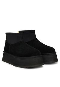 Ugg Śniegowce W Classic Mini Dipper 1168170 Czarny. Kolor: czarny. Materiał: zamsz, skóra #4