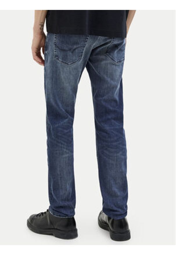 Jack & Jones Jeansy Glenn Original 12278144 Granatowy Slim Fit. Kolor: niebieski