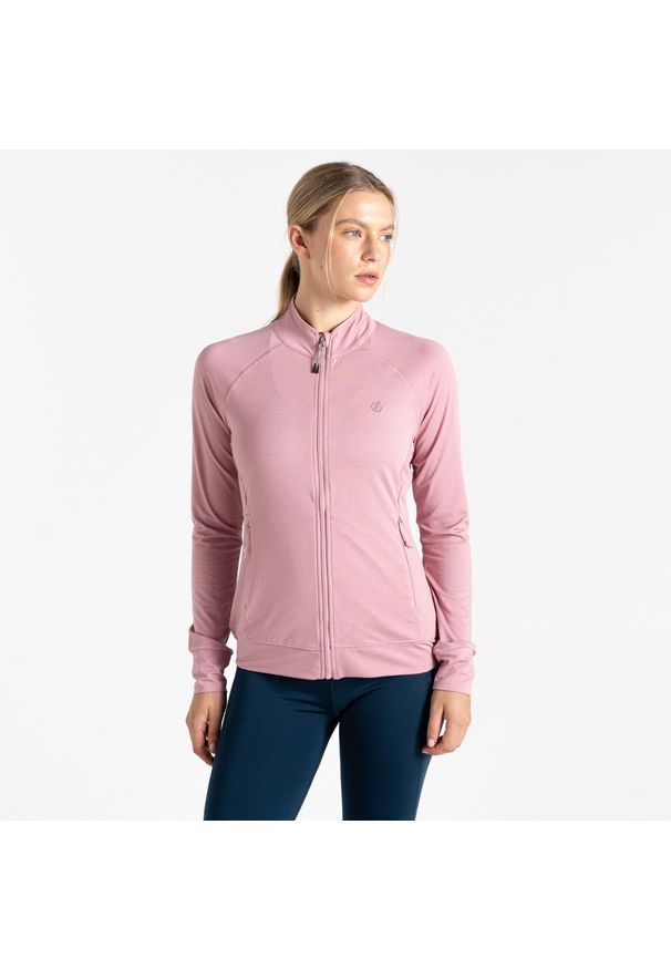 DARE 2B - Bluza turystyczna damska Energise. Kolor: różowy. Materiał: polar. Sport: turystyka piesza