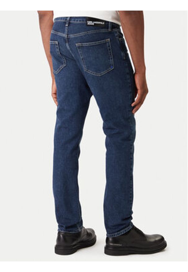 Karl Lagerfeld Jeans Jeansy B1M10035 Niebieski Relaxed Fit. Kolor: niebieski