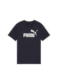 Koszulka Puma Ess No. 1 Logo Tee B, Dzieci. Kolor: niebieski. Materiał: bawełna, materiał