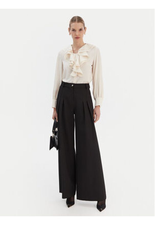 Rinascimento Koszula CFC0020157002 Écru Regular Fit. Kolor: kremowy. Materiał: syntetyk