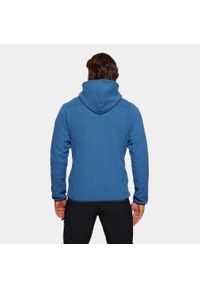 Bluza turystyczna polarowa męska Alpinus Barbiano. Kolor: niebieski. Materiał: polar. Sport: turystyka piesza