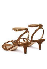 Lauren Ralph Lauren - LAUREN RALPH LAUREN Sandały 802P06395009 Brązowy. Kolor: brązowy. Materiał: zamsz, skóra #6
