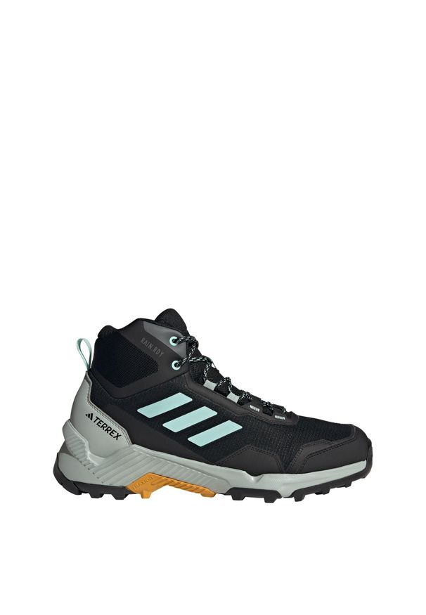 Adidas - Eastrail 2.0 Mid RAIN.RDY Hiking Shoes. Kolor: czarny, żółty, niebieski, wielokolorowy. Materiał: materiał. Sezon: zima. Styl: sportowy