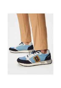 Sneakersy Aeronautica Militare. Kolor: niebieski #1