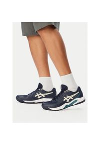 Buty do tenisa Asics. Kolor: niebieski. Sport: tenis #1