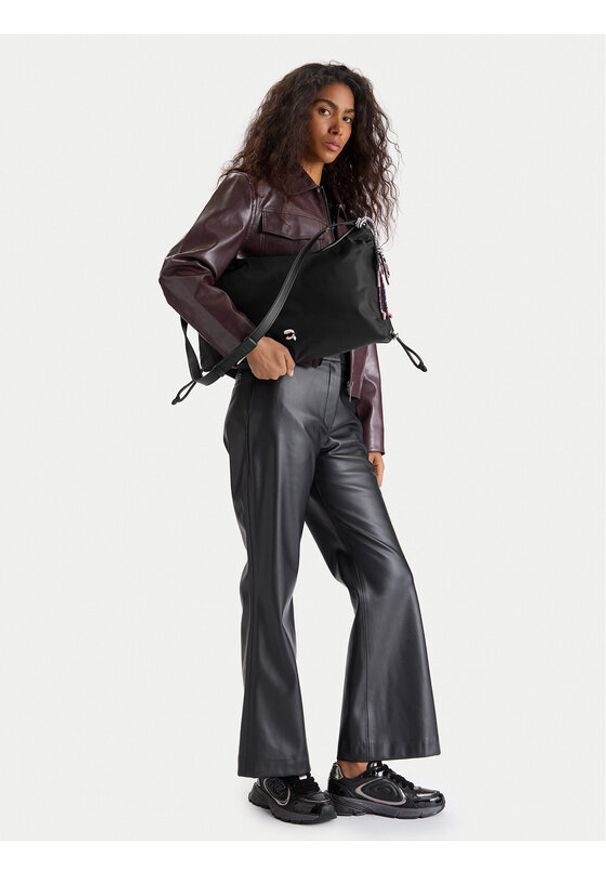 Karl Lagerfeld - KARL LAGERFELD Torebka A4W30014 Czarny. Kolor: czarny. Materiał: skórzane