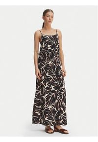 only - ONLY Sukienka letnia Nova 15222217 Czarny Regular Fit. Kolor: czarny. Materiał: wiskoza. Sezon: lato #1