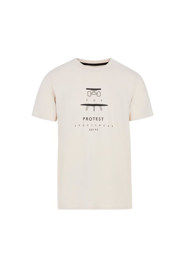 Koszulka Protest Andros. Kolor: biały. Sport: turystyka piesza