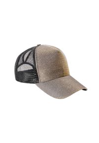 RESULT HEADWEAR - Czapka Z Daszkiem Dla Dorosłych Unisex New York Sparkle Trucker Cap. Kolor: żółty