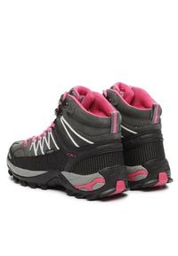 CMP Trekkingi Rigel Mid Wmn Trekking Shoes Wp 3Q12946 Szary. Kolor: szary. Materiał: nubuk, skóra #5
