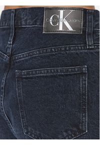 Calvin Klein Jeans Jeansy J20J221786 Granatowy Mom Fit. Kolor: niebieski