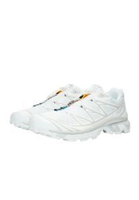 salomon - Buty do chodzenia męskie Salomon Xt-6. Kolor: biały. Materiał: materiał, syntetyk. Szerokość cholewki: normalna. Sport: turystyka piesza