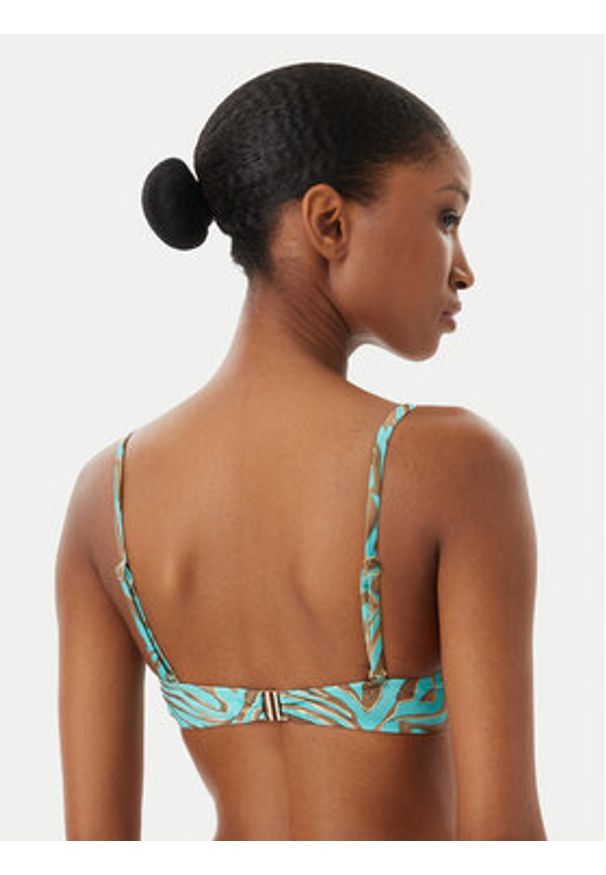 SELMARK - Selmark Góra od bikini BN717 Turkusowy. Kolor: turkusowy. Materiał: syntetyk