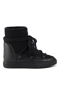 Inuikii Śniegowce Sneaker Classic 70203-5-W Czarny. Kolor: czarny. Materiał: zamsz, skóra