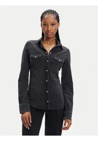 Liu Jo Koszula jeansowa UXX046 D4051 Czarny Regular Fit. Kolor: czarny. Materiał: bawełna #1