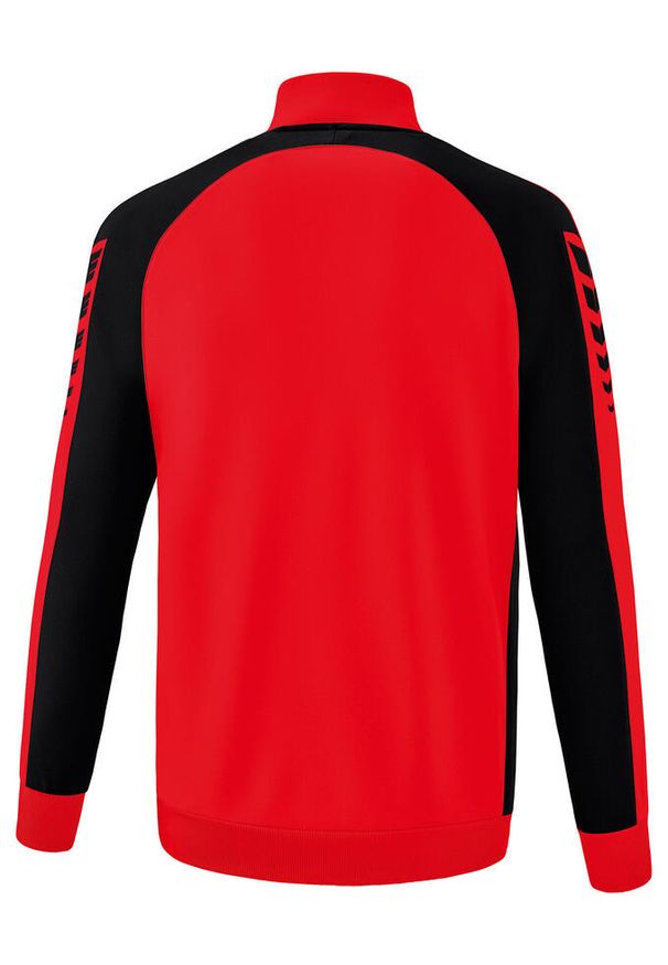 ERIMA - Dziecięca bluza dresowa Erima Worker Six Wings. Kolor: wielokolorowy, czarny, czerwony. Materiał: dresówka. Sport: fitness, piłka ręczna
