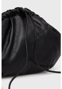 Furla Torebka skórzana kolor czarny. Kolor: czarny. Materiał: skórzane. Rodzaj torebki: na ramię #4