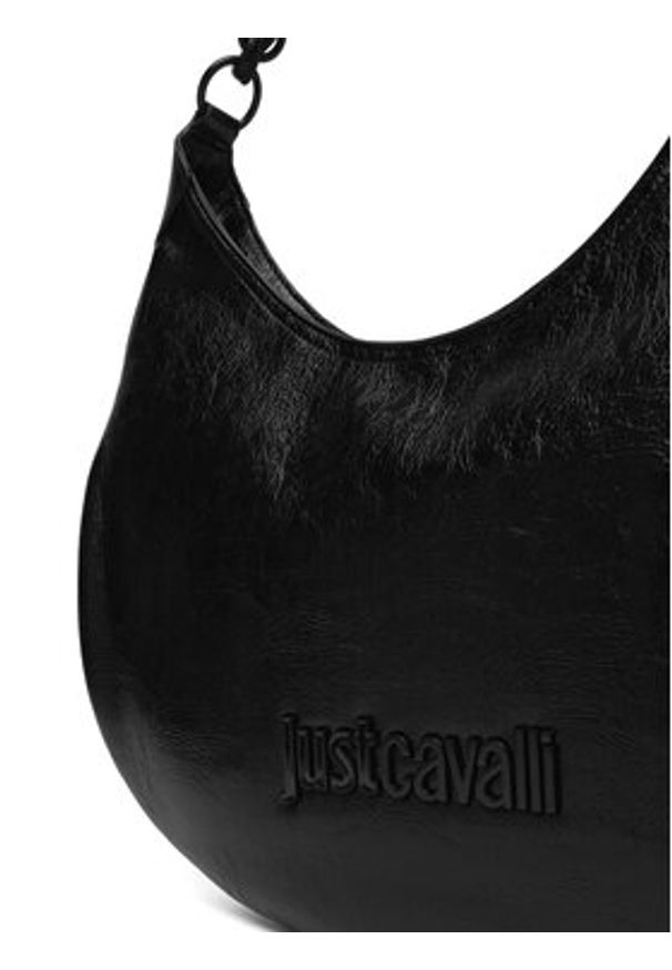 Just Cavalli Torebka 80RA4BC2 ZSD86 Czarny. Kolor: czarny. Materiał: skórzane