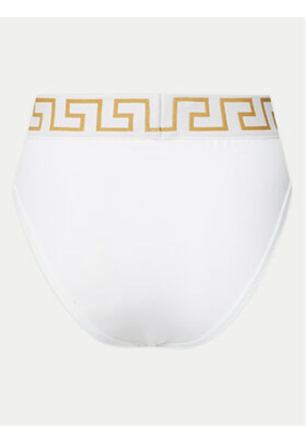 VERSACE - Versace Figi klasyczne z wysokim stanem AUD01050 1A10011 Biały. Stan: podwyższony. Kolor: biały. Materiał: bawełna
