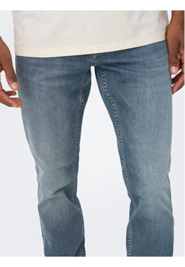 Only & Sons Jeansy Loom 22024064 Niebieski Slim Fit. Kolor: niebieski