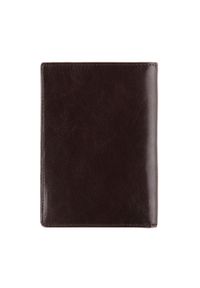 Wittchen - Męski portfel skórzany z podzielonym wnętrzem ciemny brąz. Kolor: brązowy. Materiał: skóra #5