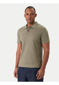 JOOP! Polo Jorge 30101934 Zielony Slim Fit. Typ kołnierza: polo. Kolor: zielony. Materiał: bawełna #1