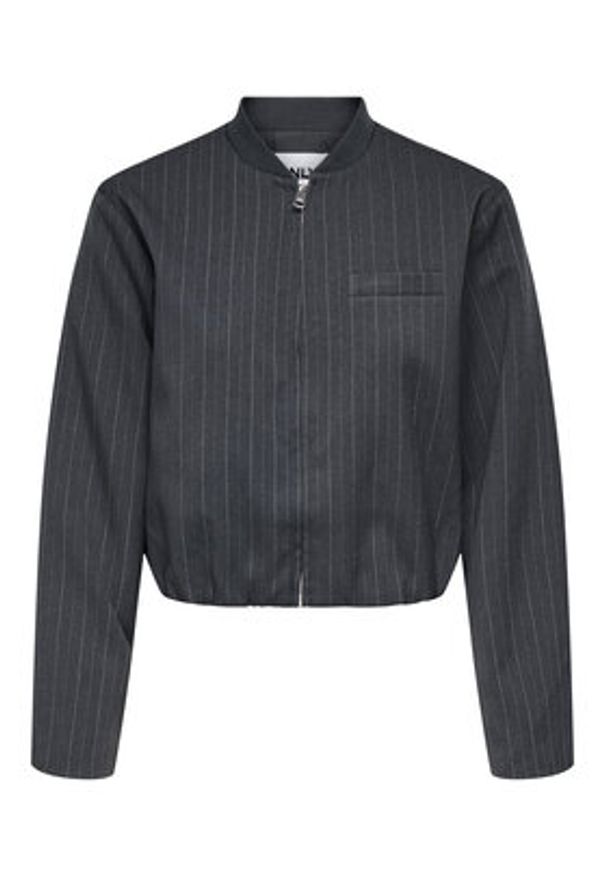 only - ONLY Kurtka przejściowa Aggie 15353558 Szary Regular Fit. Kolor: szary. Materiał: syntetyk