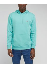 Lee - LEE PLAIN HOODIE MĘSKA BLUZA Z KAPTUREM PRZEZ GŁOWĘ DUSTY L80YFW41. Typ kołnierza: kaptur