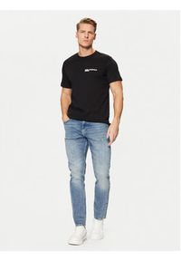 Karl Lagerfeld Jeans T-Shirt A1M17003 Czarny Slim Fit. Kolor: czarny. Materiał: bawełna #3