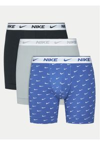 Nike Komplet 3 par bokserek 000PKE1008 Kolorowy. Materiał: bawełna. Wzór: kolorowy #1