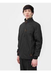 4f - 4F Kurtka trekkingowa PrimaLoft® Active męska S. Typ kołnierza: bez kaptura. Kolor: czarny. Materiał: tkanina, dzianina. Technologia: Primaloft