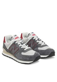 New Balance Sneakersy U574QGY Szary. Kolor: szary. Materiał: zamsz, skóra. Model: New Balance 574 #6