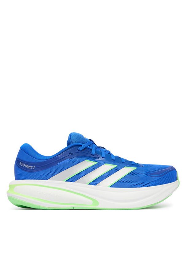 Adidas - adidas Buty do biegania Response 2 M KJ1756 Niebieski. Kolor: niebieski. Materiał: materiał
