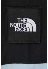 The North Face bluza Black Box damska z nadrukiem. Kolor: niebieski. Materiał: tkanina. Wzór: nadruk #4