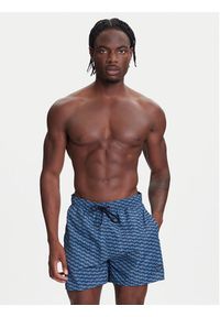 Emporio Armani Underwear Szorty kąpielowe EM000583 AF12342 F9035 Niebieski Regular Fit. Kolor: niebieski. Materiał: syntetyk #7
