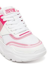 Versace Jeans Couture Sneakersy 78VA3SC4 Biały. Kolor: biały. Materiał: skóra #3