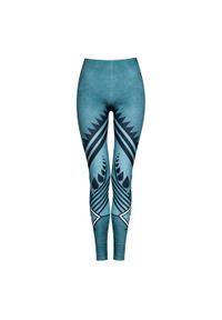 Legginsy sportowe damskie DEEP TRIP Sauron. Kolor: zielony #1