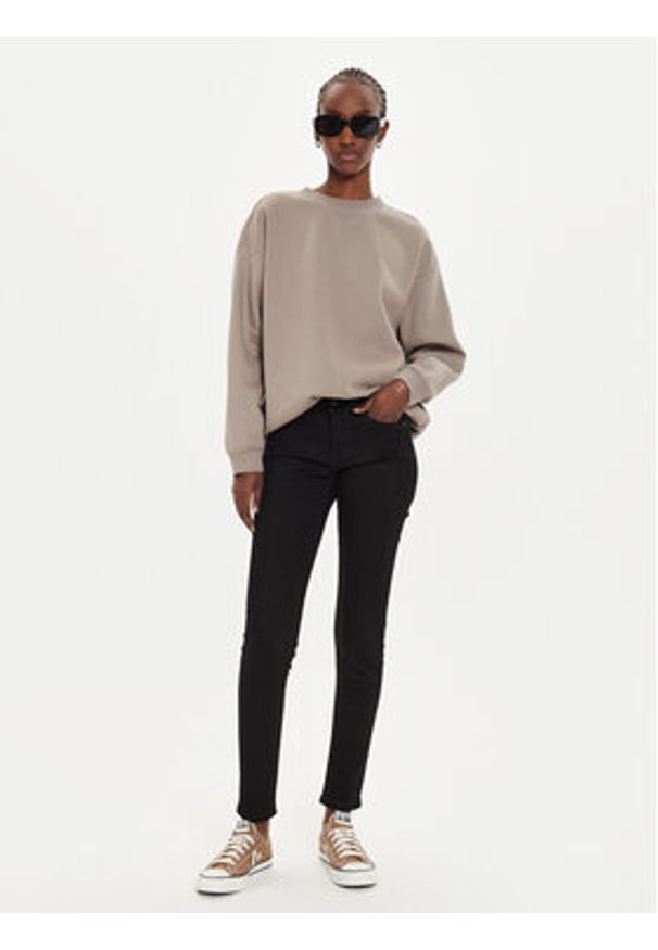 Pepe Jeans Jeansy PL204583 Czarny Skinny Fit. Kolor: czarny