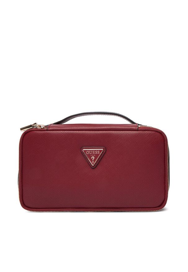 Kosmetyczka Guess. Kolor: czerwony